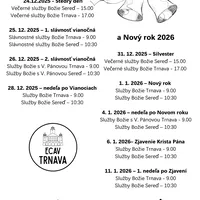 Vianoce 2025 v CZ ECAV Trnava