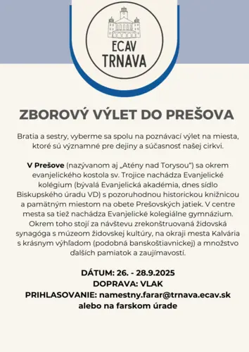Výlet do Prešova