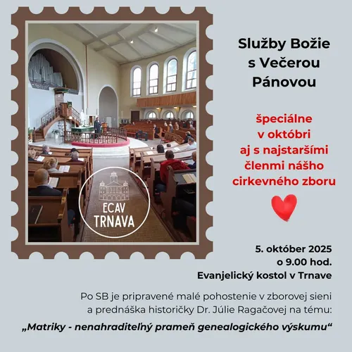 Pozývame na výnimočné SB