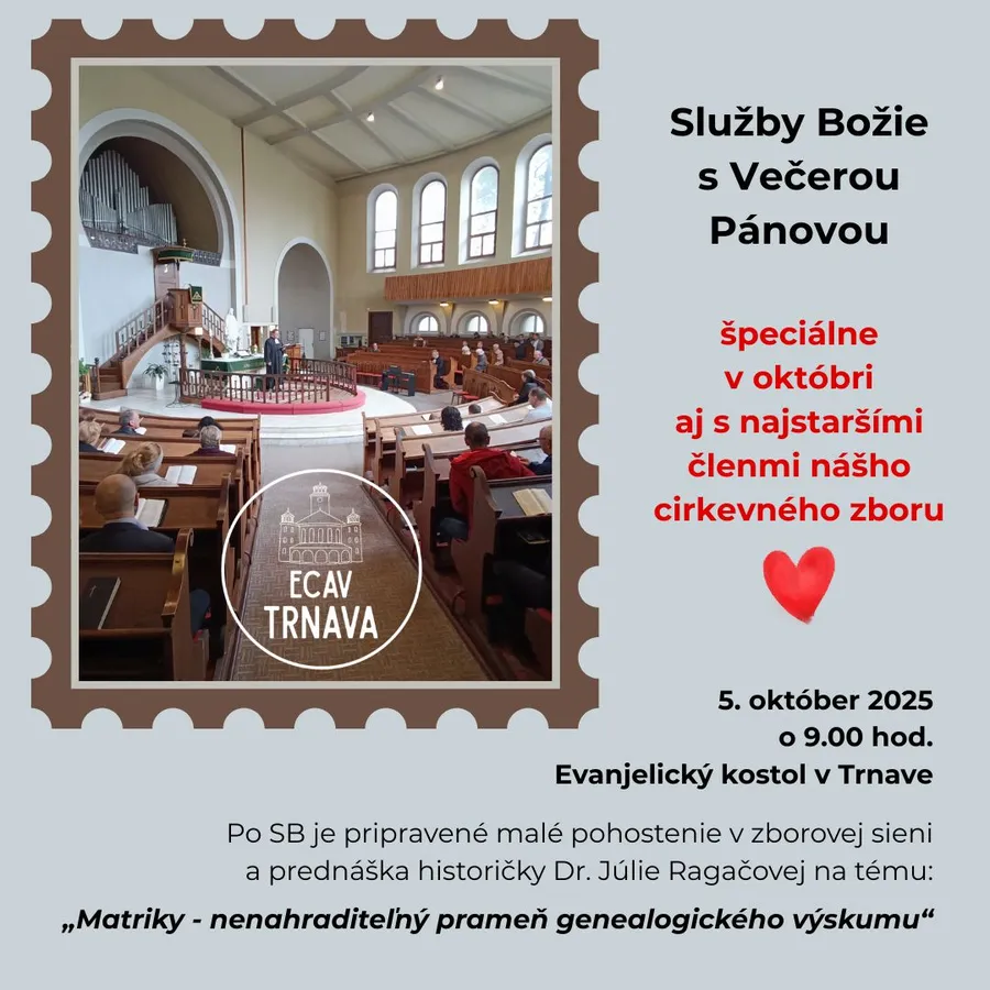 Pozývame na výnimočné SB
