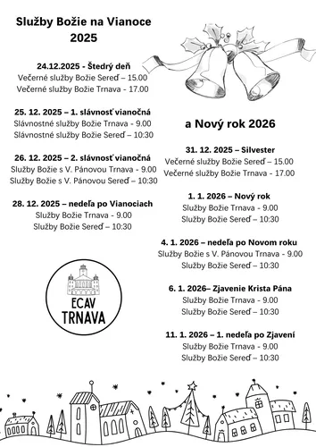 Vianoce 2025 v CZ ECAV Trnava